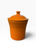 Fiesta Tangerine Jam Jar Utility Jar Mini Canister