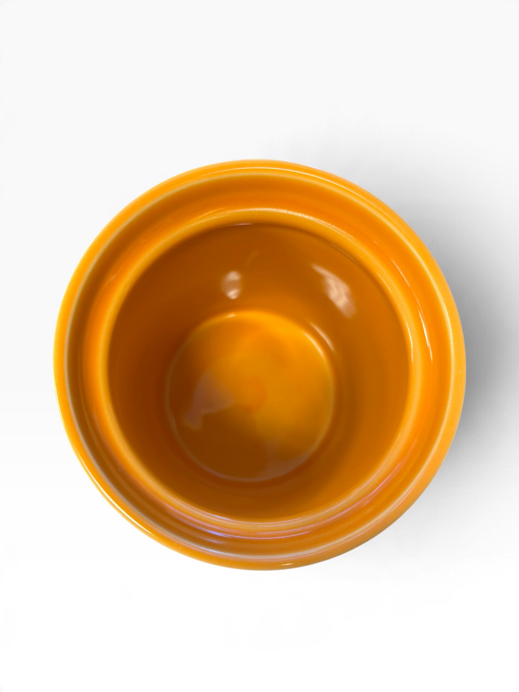 Fiesta Tangerine Jam Jar Utility Jar Mini Canister