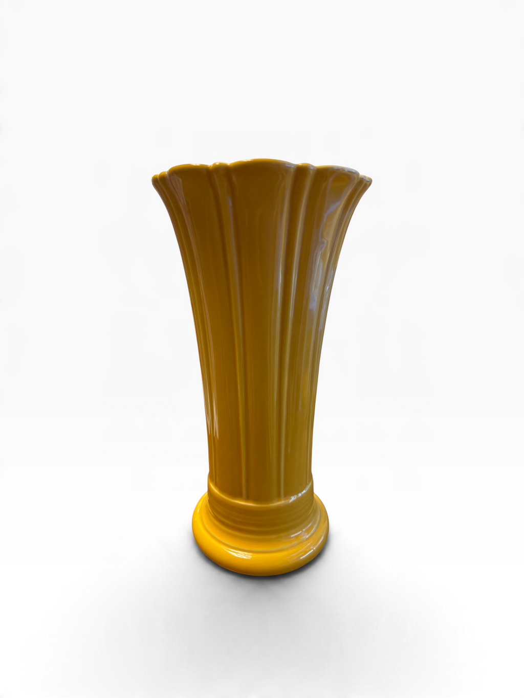 Fiesta Marigold Medium 9 5/8" Vase Medium Flared Vase