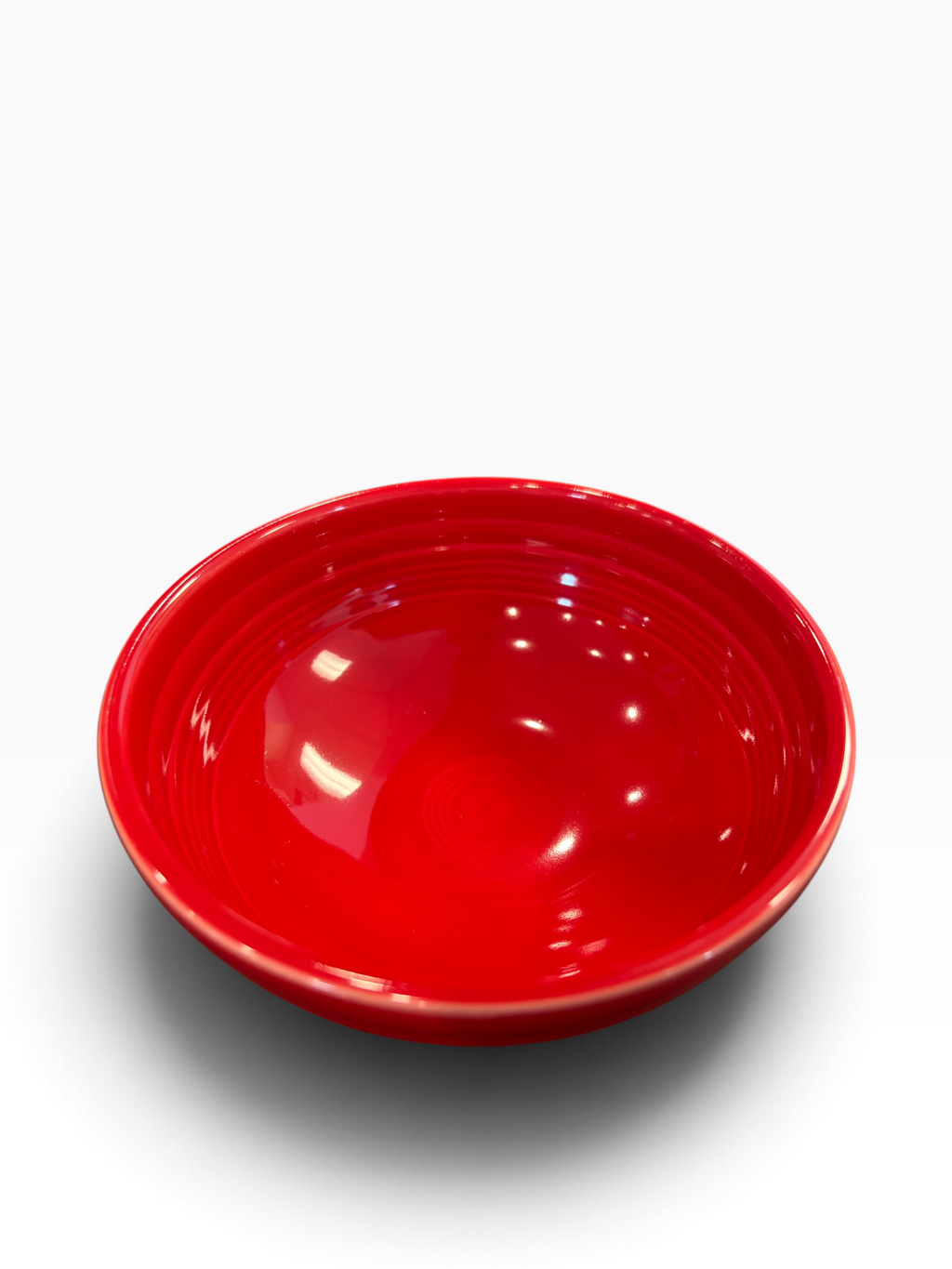 Fiesta Scarlet Medium Footed Bowl 6" Rice Bowl