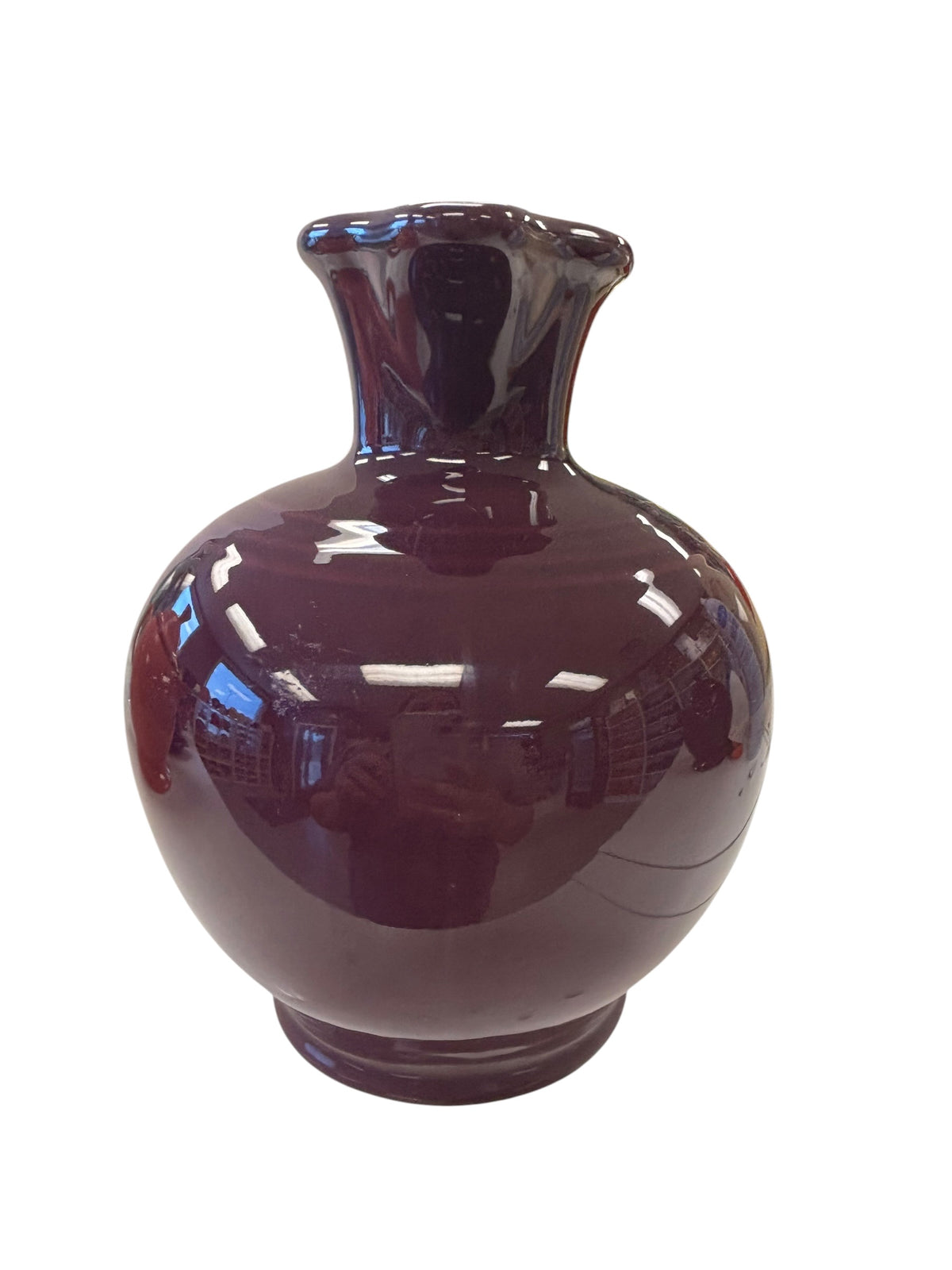 This is a Fiesta Fiestware small 60 Ounce Carafe in heather. Lead-free Post 1986 Retired color retired shape
