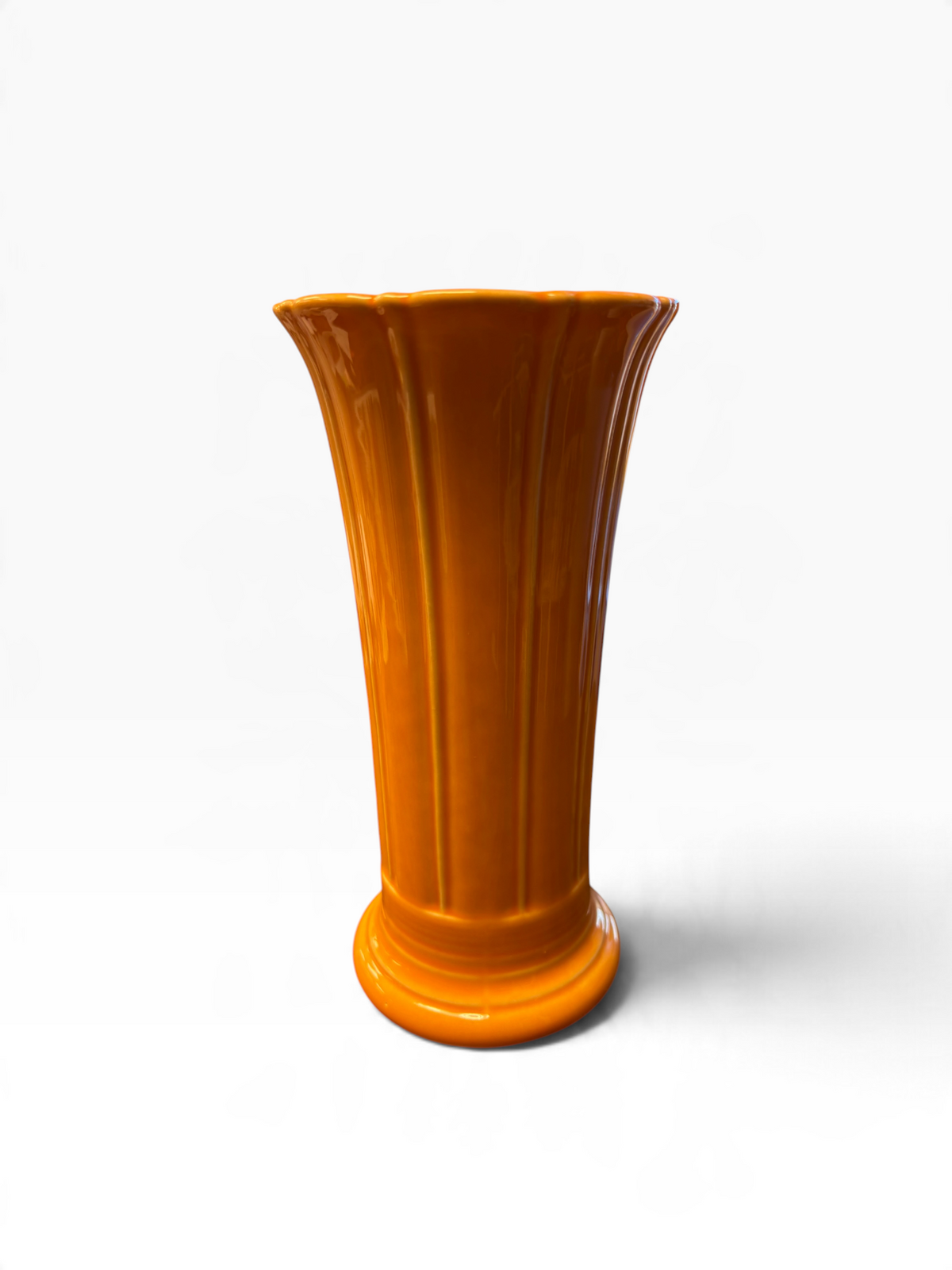 Fiesta Tangerine Small 8" Vase Small Flared Vase