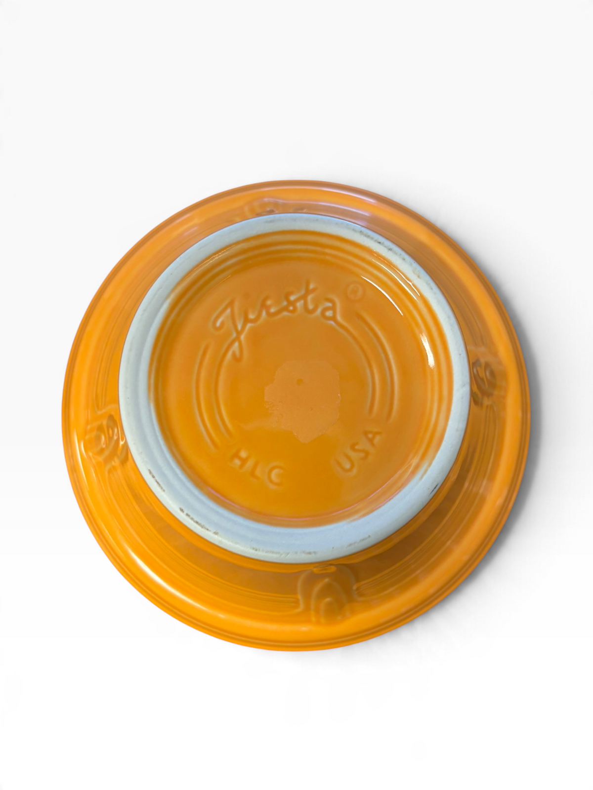 Fiesta Tangerine Hostess Bowl 25 oz