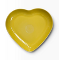 Fiesta Sunflower Heart Plate Heart Shaped Plate 9"