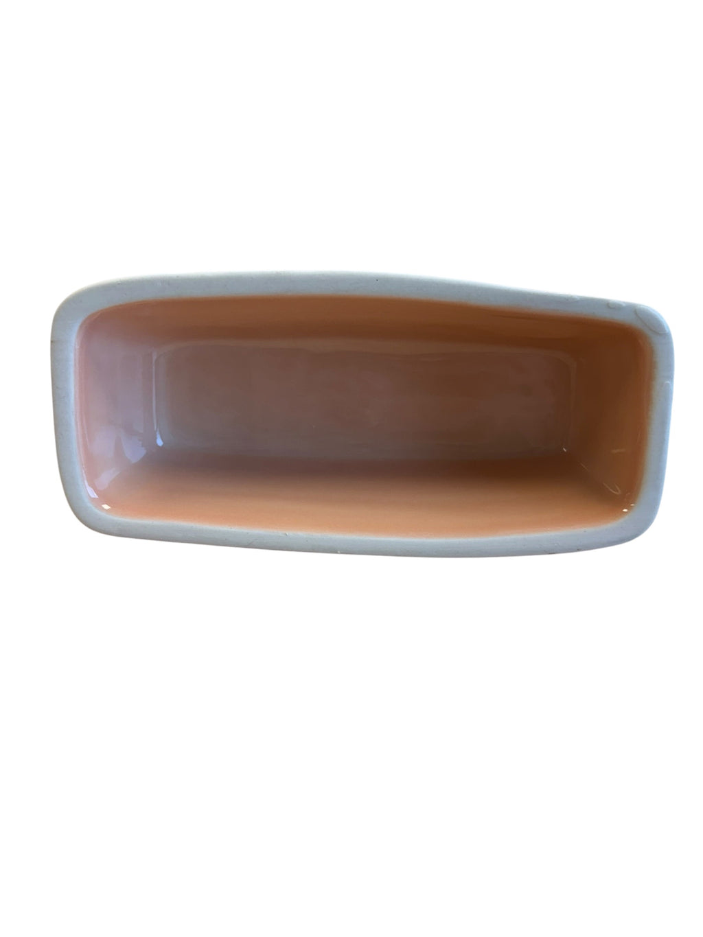 Fiesta Apricot Covered Butter Dish Small