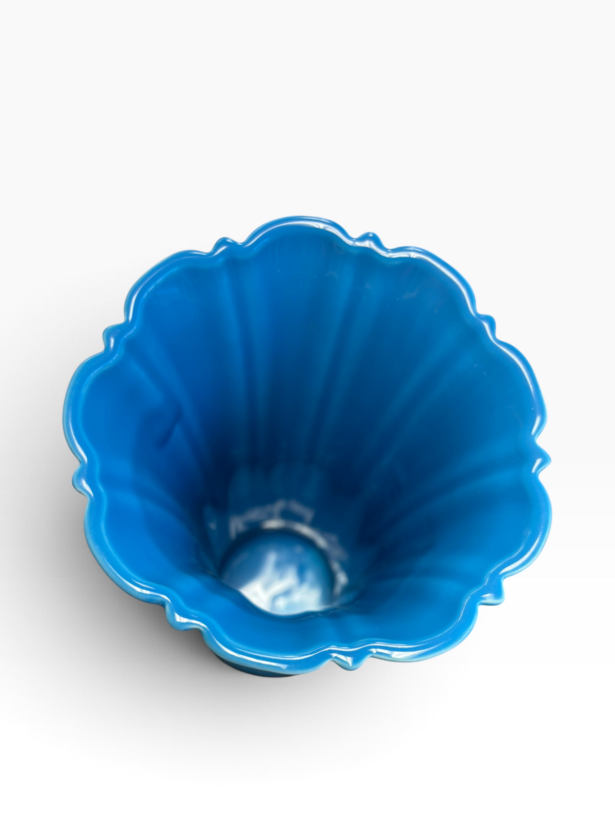Fiesta Peacock Medium 9 5/8" Vase Medium Flared Vase