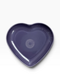 Fiesta Lavender Heart Plate Heart Shaped Plate 9" Limited HTF - Imperfect