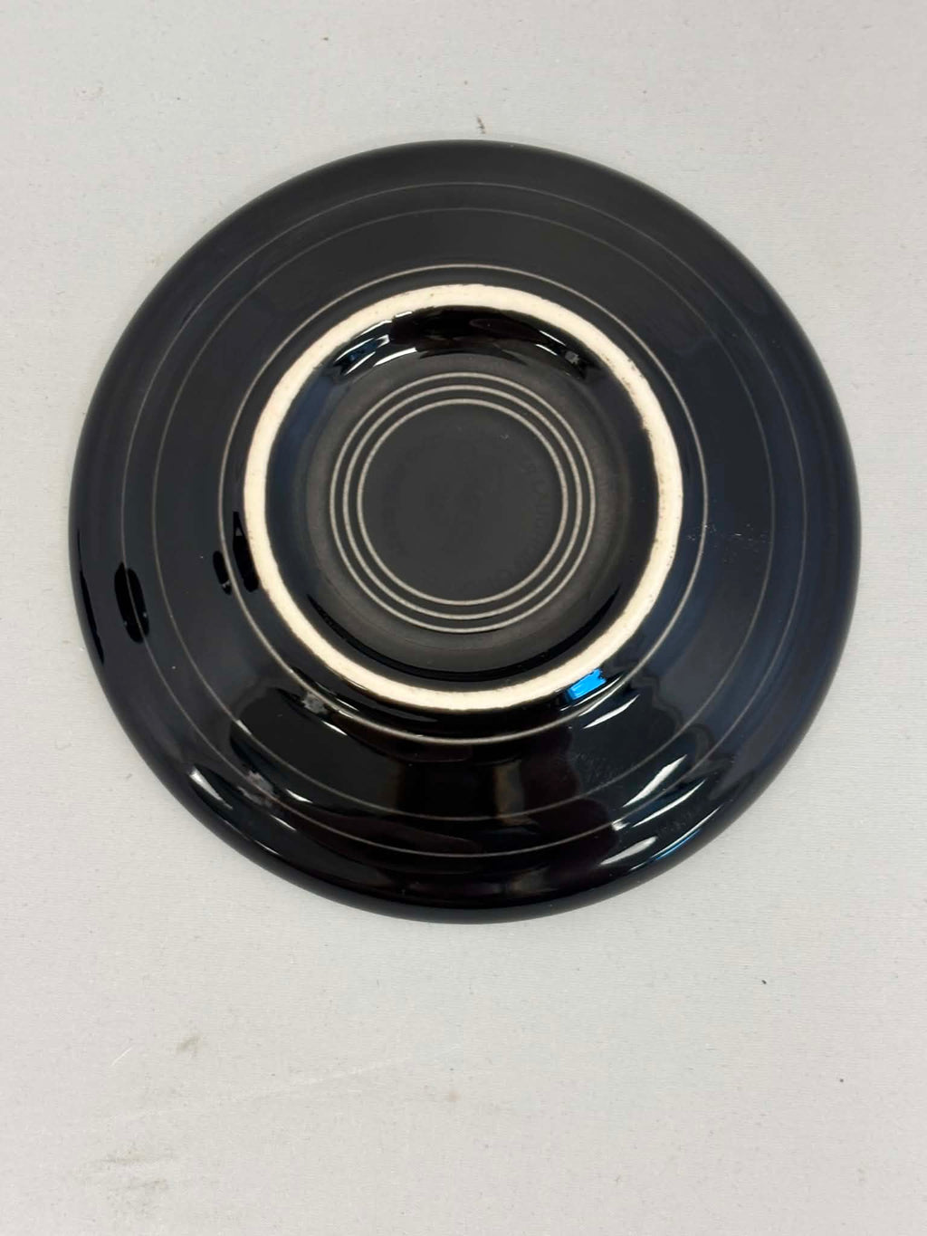Fiesta Black Stick Handle Demitasse AD Cup & Saucer