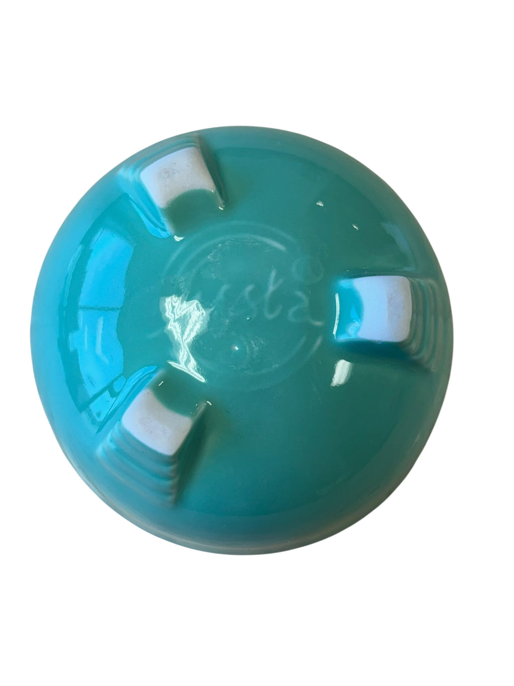Fiesta Sea Mist Tripod Bowl with Candle
