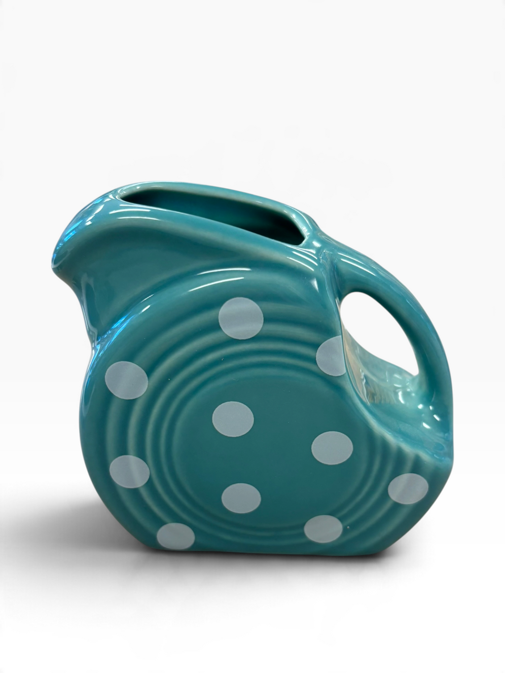 Fiesta HLCCA 2024 White Dots on Turquoise Mini Disc HLCCA Conference