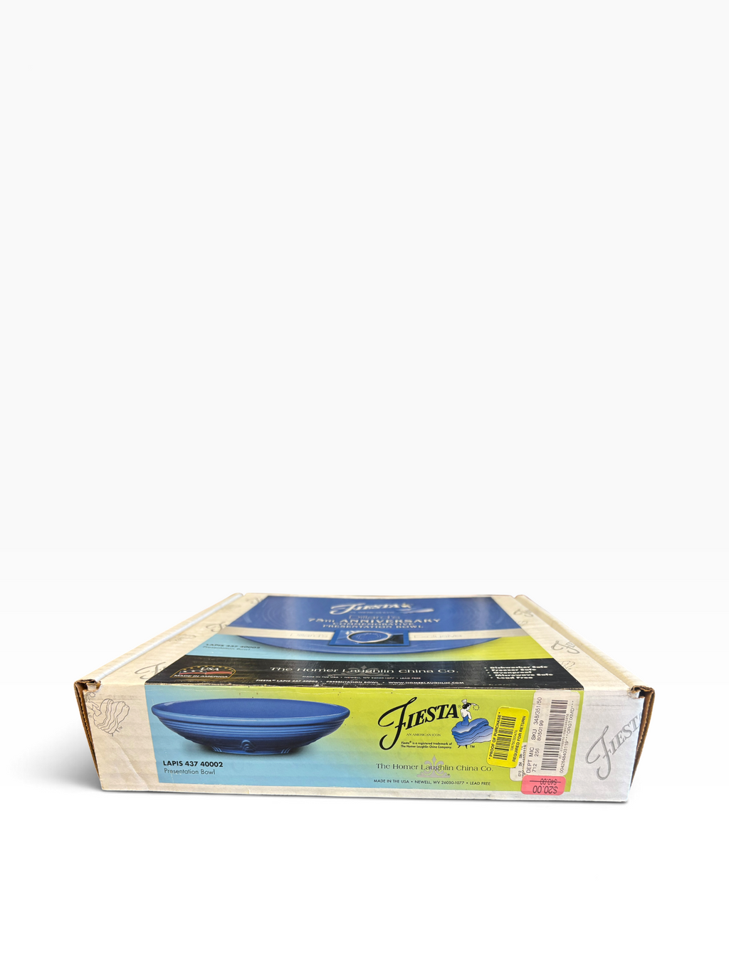 Fiesta Lapis Presentation Bowl NIB 11.5" Dillard's Exclusive