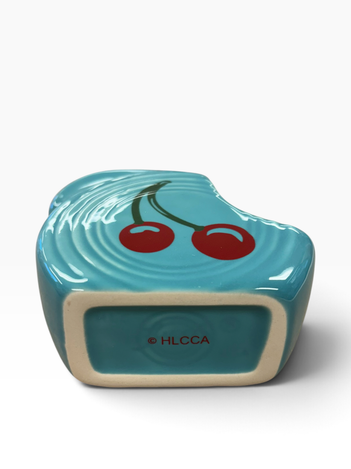Fiesta HLCCA Cherries on Turquoise Mini Disc HLCCA
