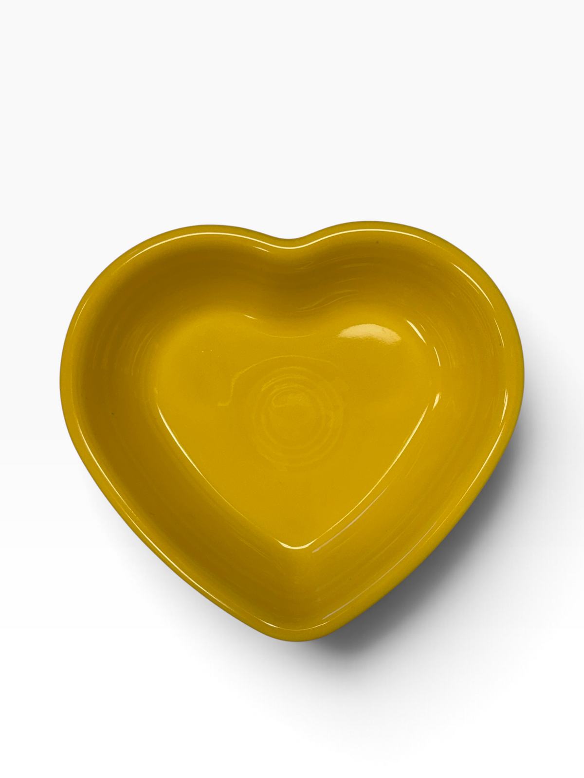 Fiesta Daffodil Small Heart Bowl 6" 9 oz.