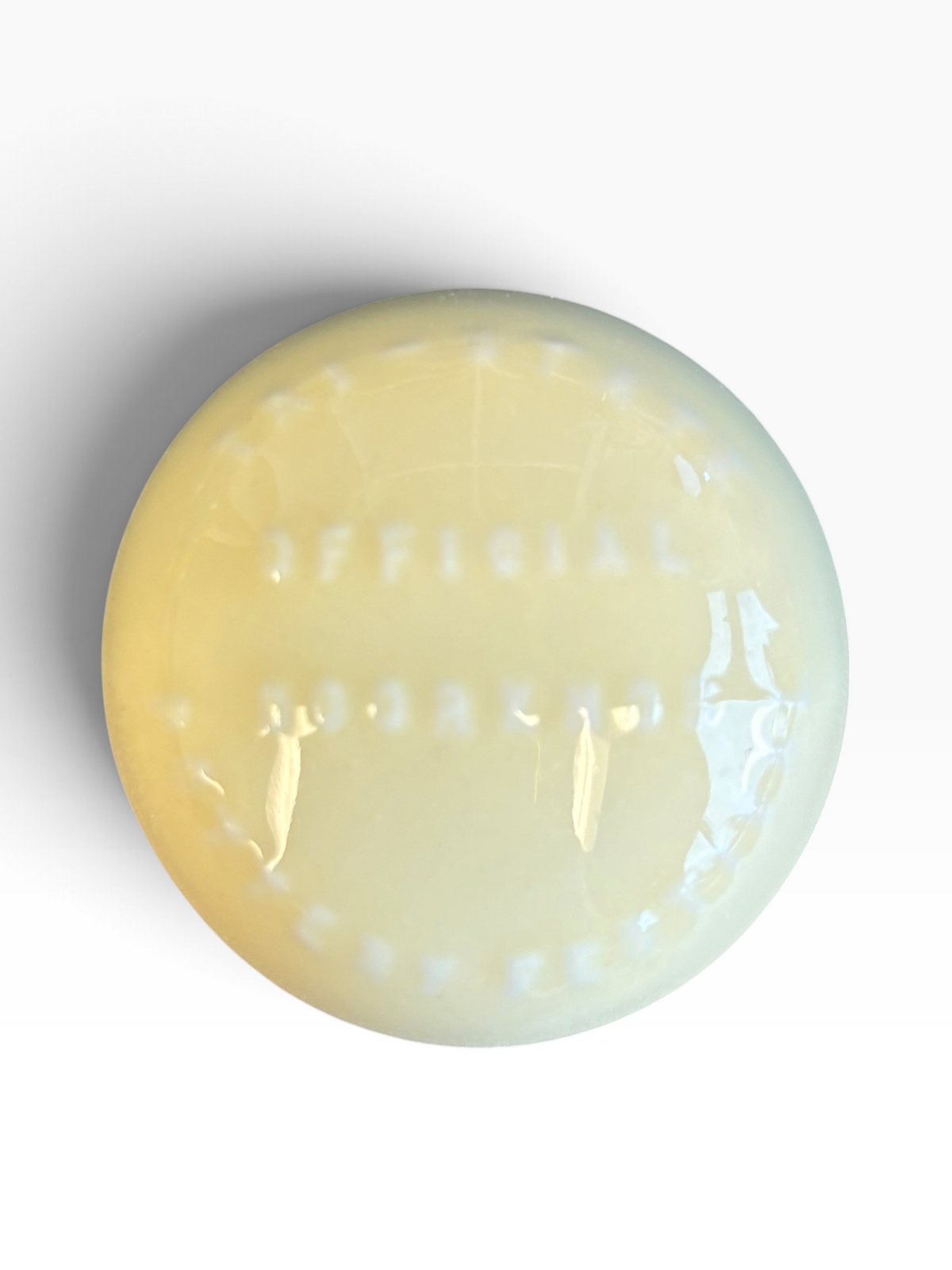 Tri-State Pottery Festival Official Doorknob in Fiesta Ivory | HLC Toss Game