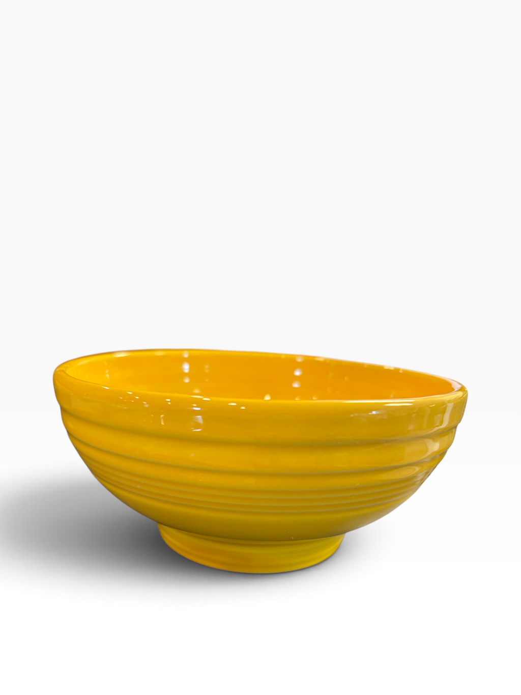 Fiesta Daffodil Medium Footed Bowl 6" Rice Bowl
