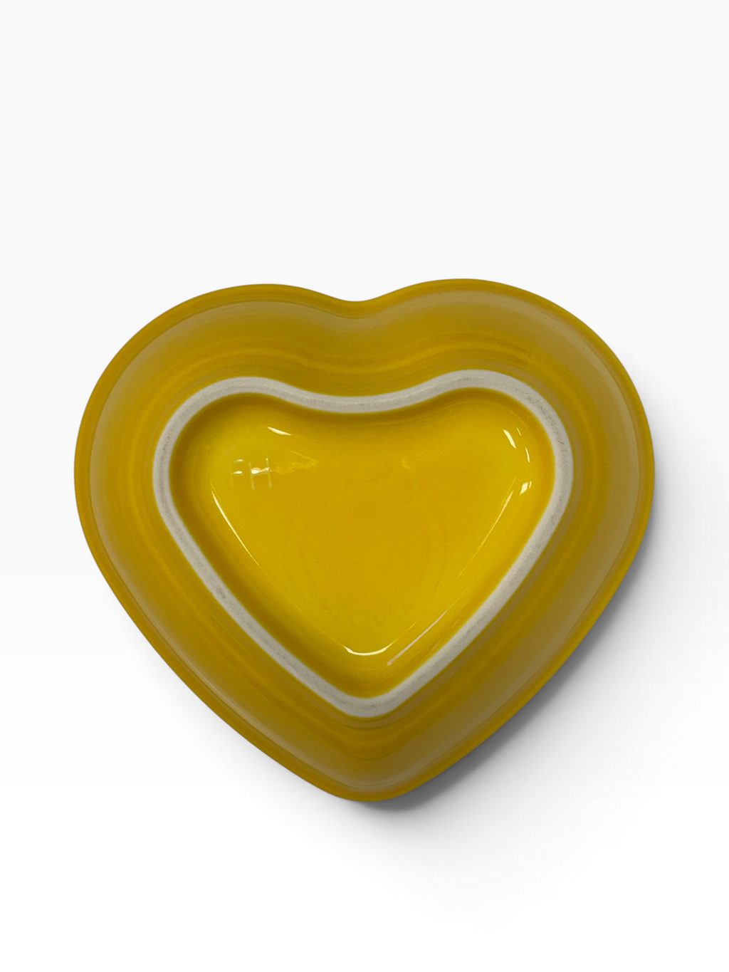 Fiesta Daffodil Small Heart Bowl 6" 9 oz.