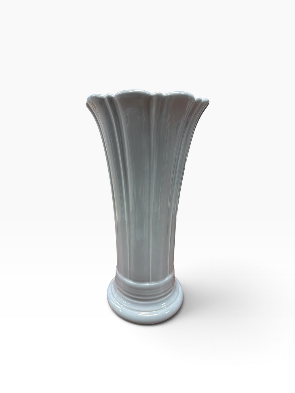 Fiesta Periwinkle Medium 9 5/8" Vase Medium Flared Vase