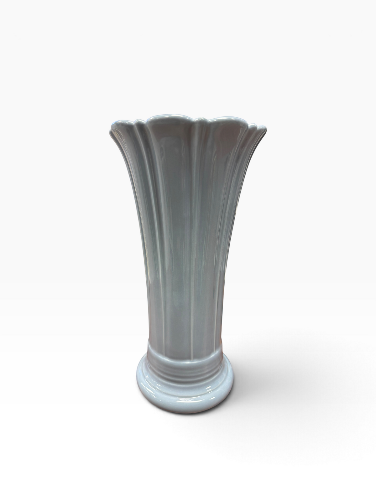 Fiesta Periwinkle Medium 9 5/8" Vase Medium Flared Vase