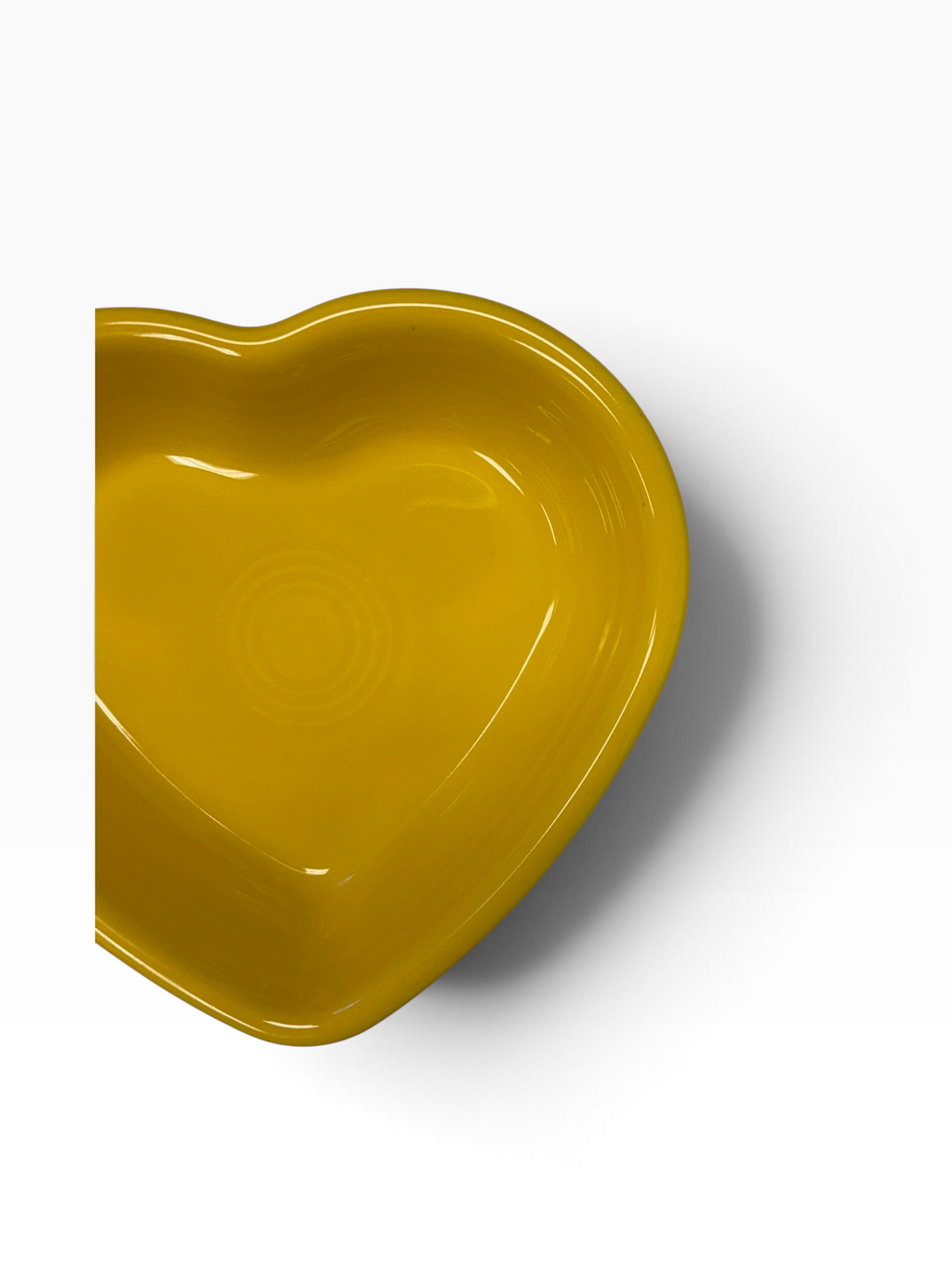 Fiesta Daffodil Small Heart Bowl 6" 9 oz.