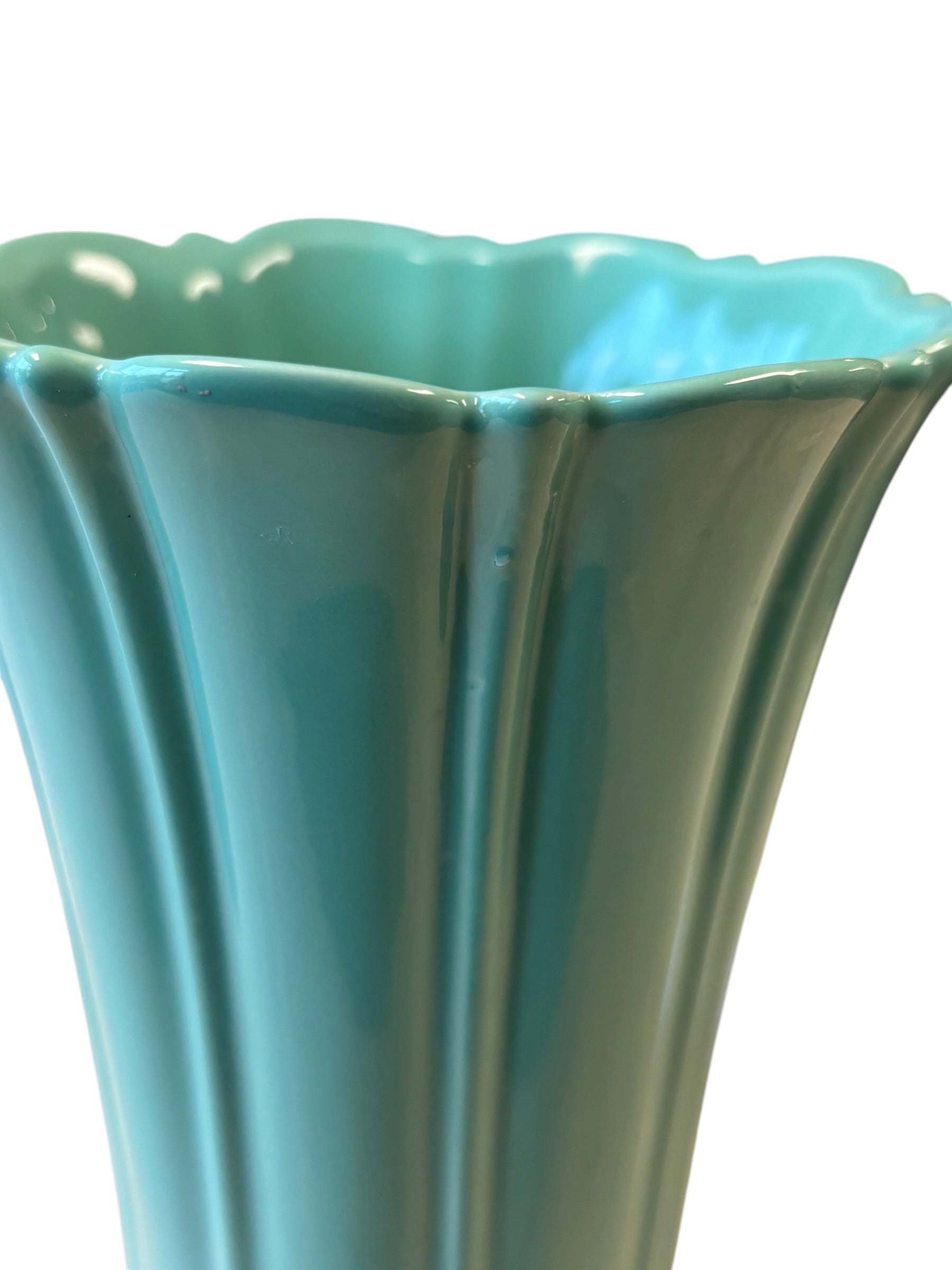 Fiesta Sea Mist Medium 9 5/8" Vase Medium Flared Vase