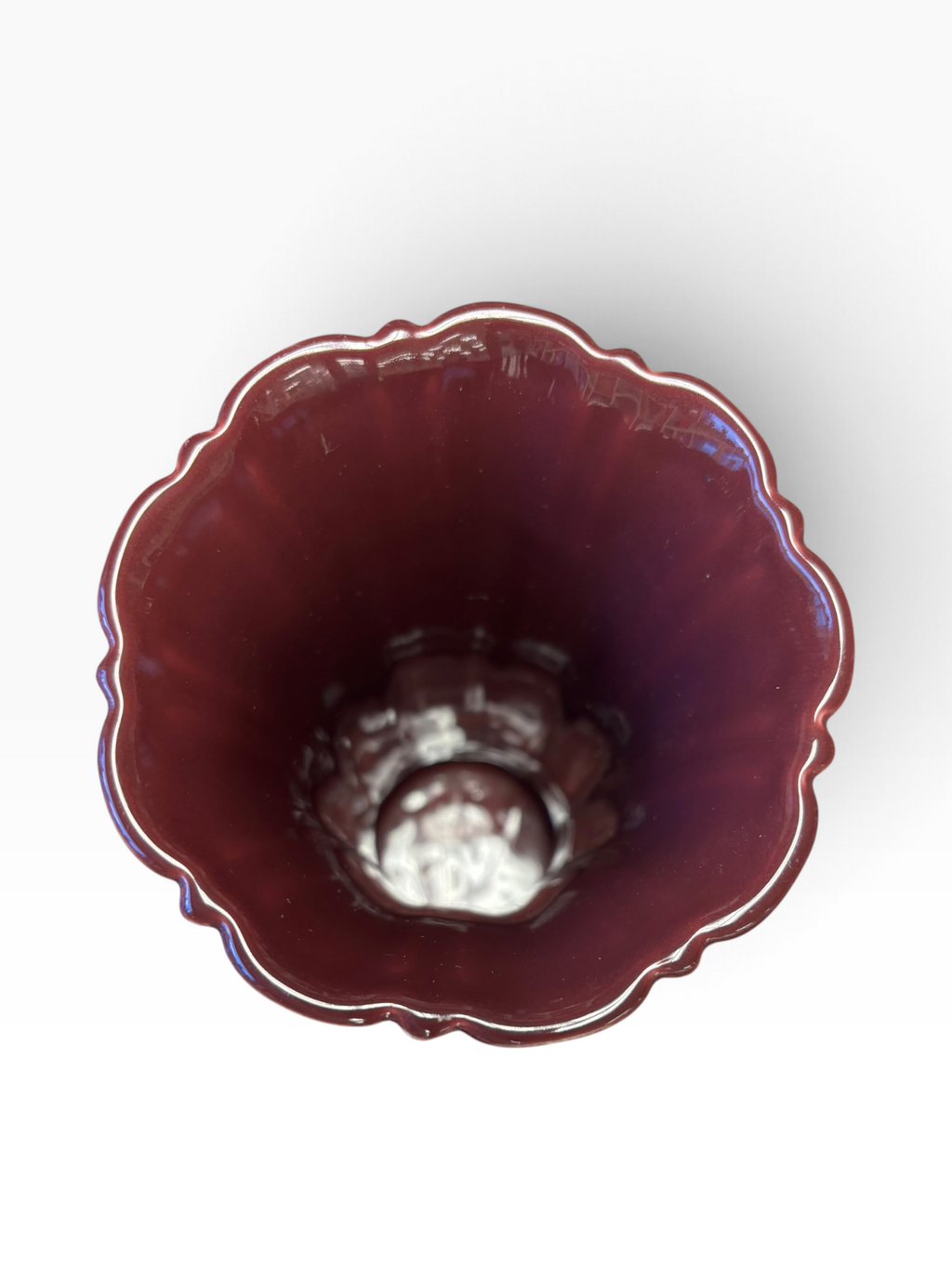 Fiesta Claret Medium 9 5/8" Vase Medium Flared Vase