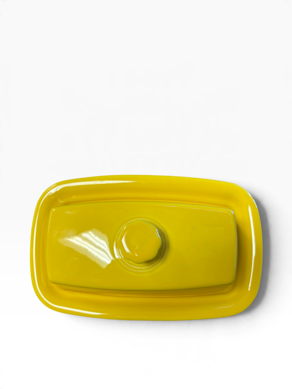 Fiesta Daffodil Extra Large Butter Dish X-Large Butter Dish