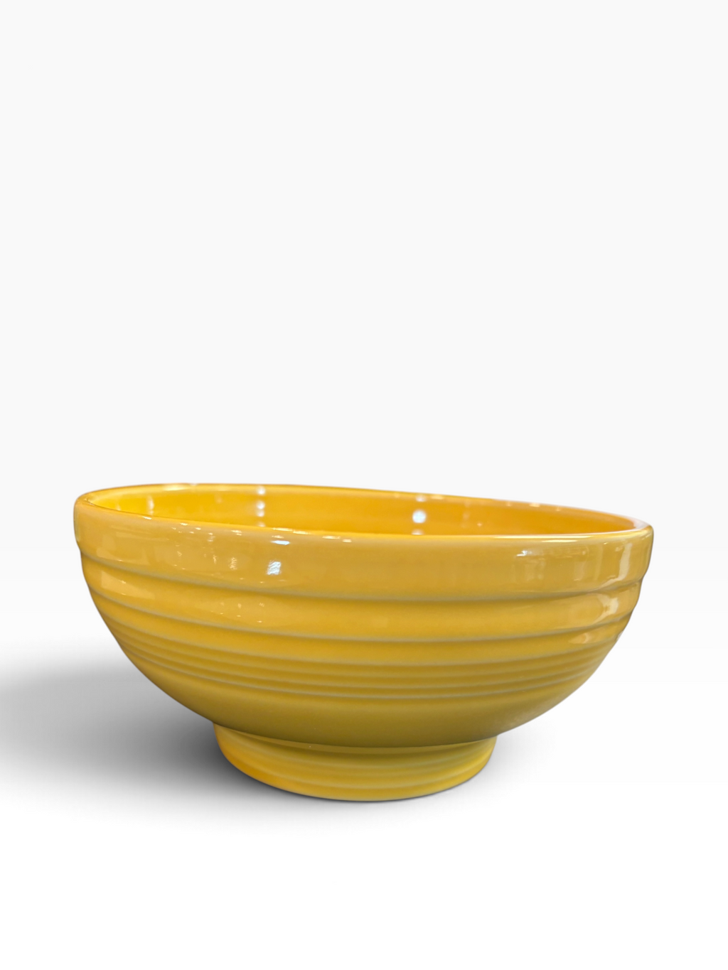 Fiesta Sunflower Medium Footed Bowl 6" Rice Bowl