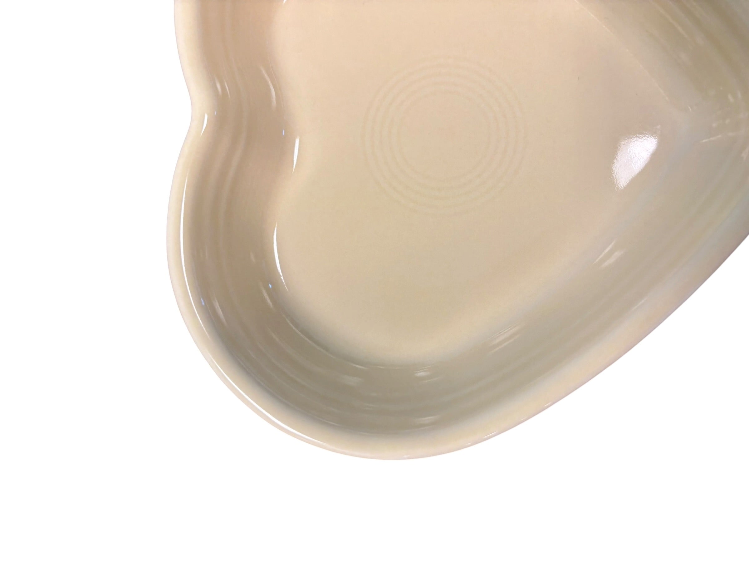 Fiesta Ivory Medium Heart Bowl
