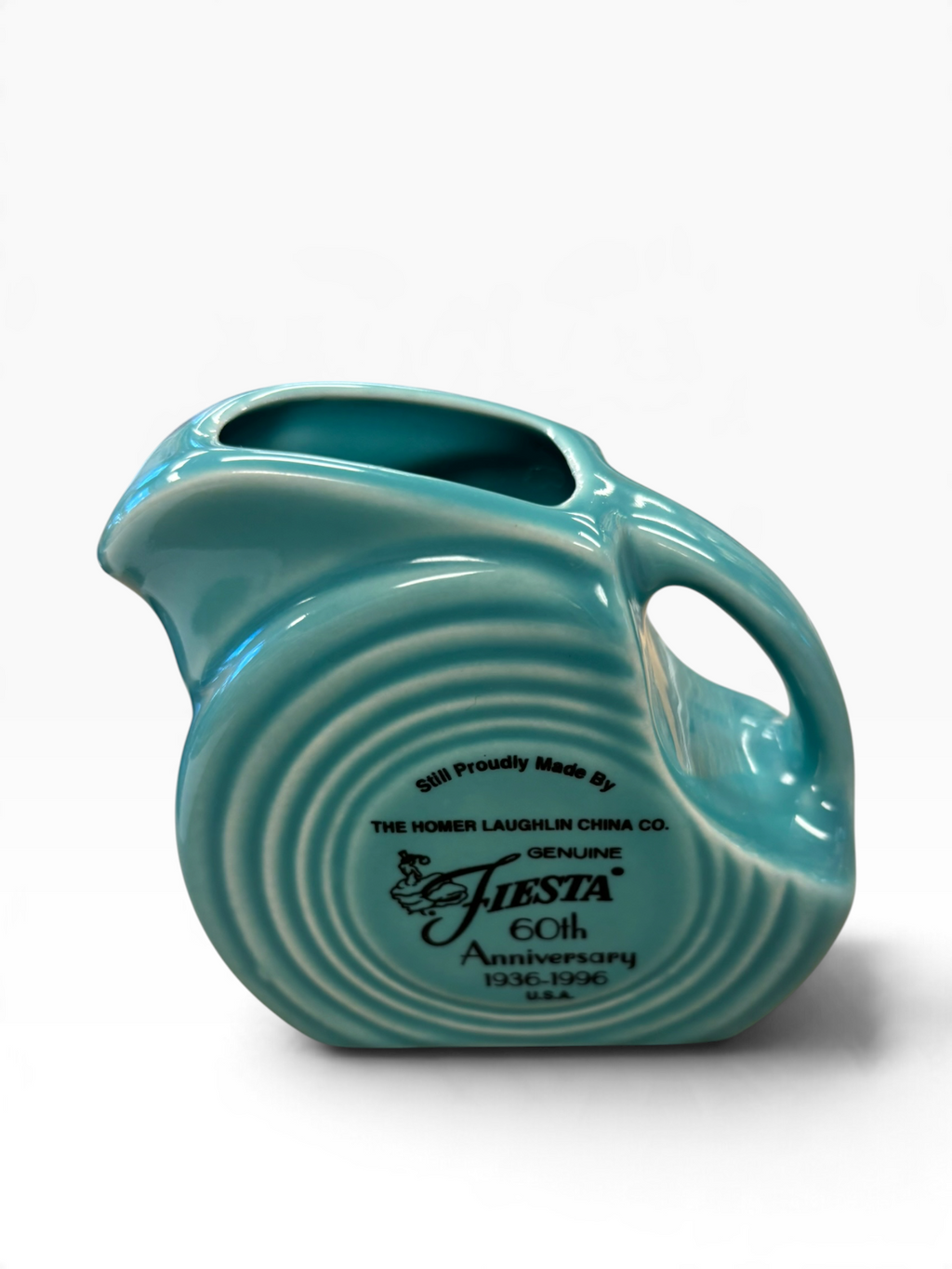 Fiesta 60th Anniversary on Turquoise Mini Disc Mini Disk