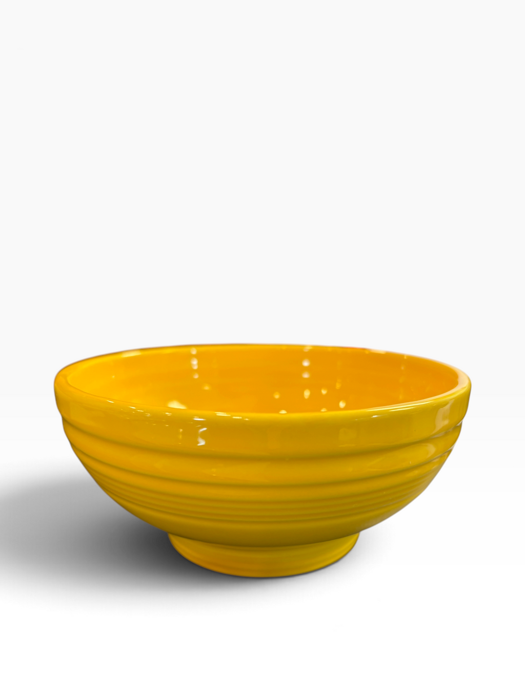 Fiesta Daffodil Medium Footed Bowl 6" Rice Bowl