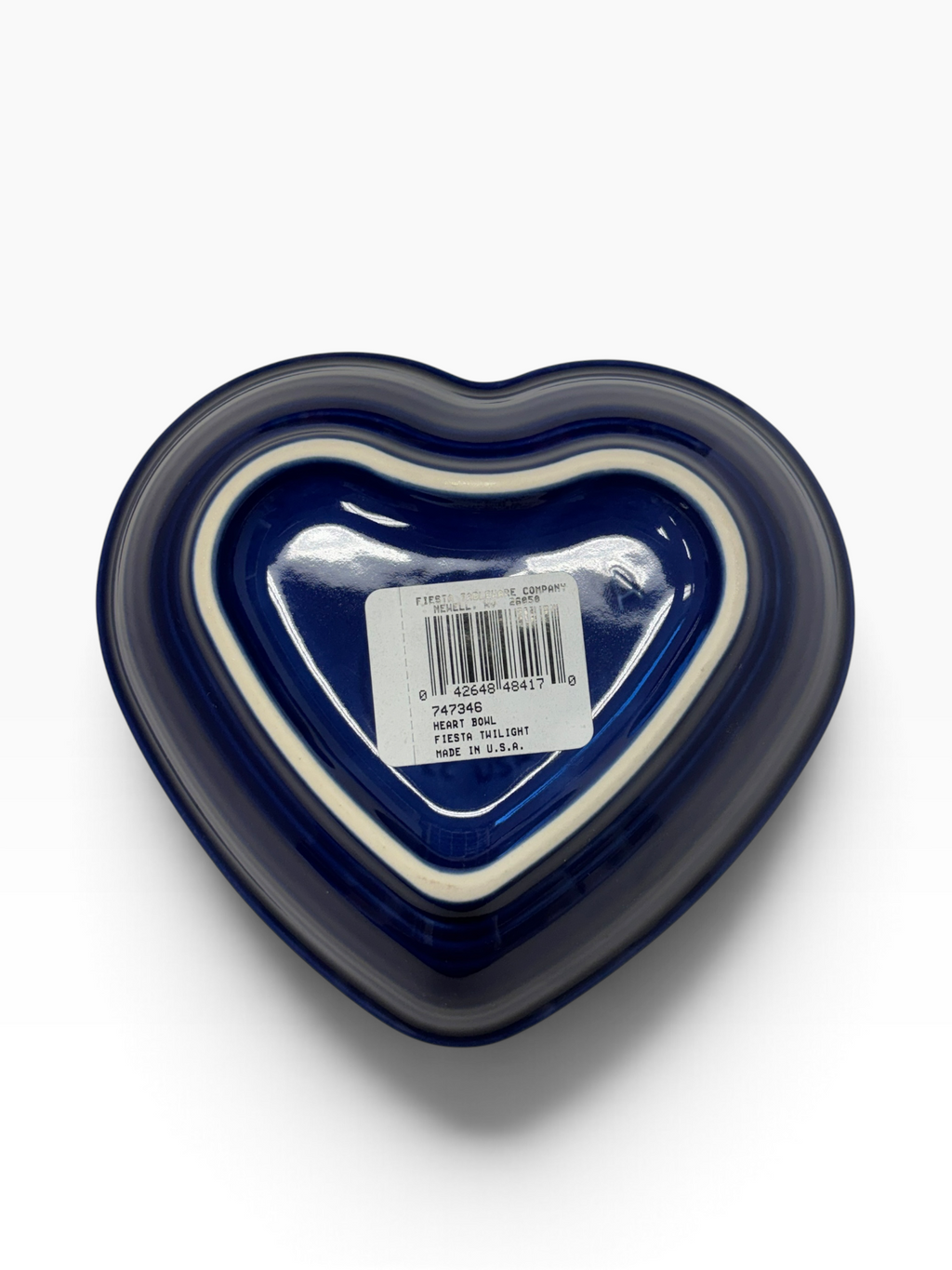 Fiesta Twilight Small Heart Bowl 6" 9 oz.