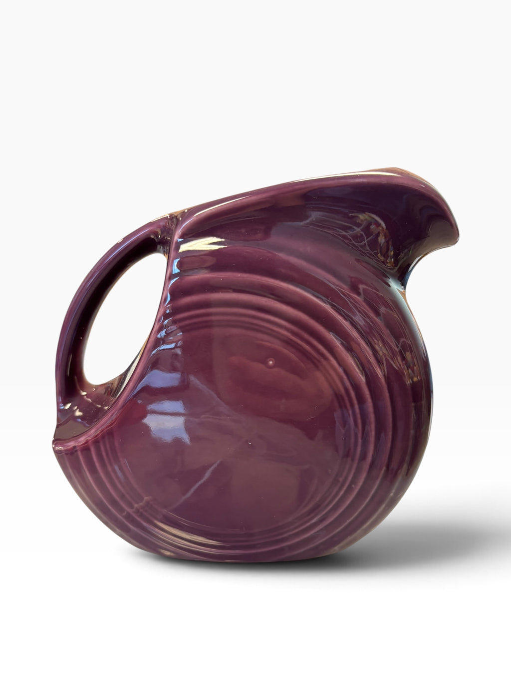 Fiesta Heather Small Juice Disc Pitcher 28 oz HTF