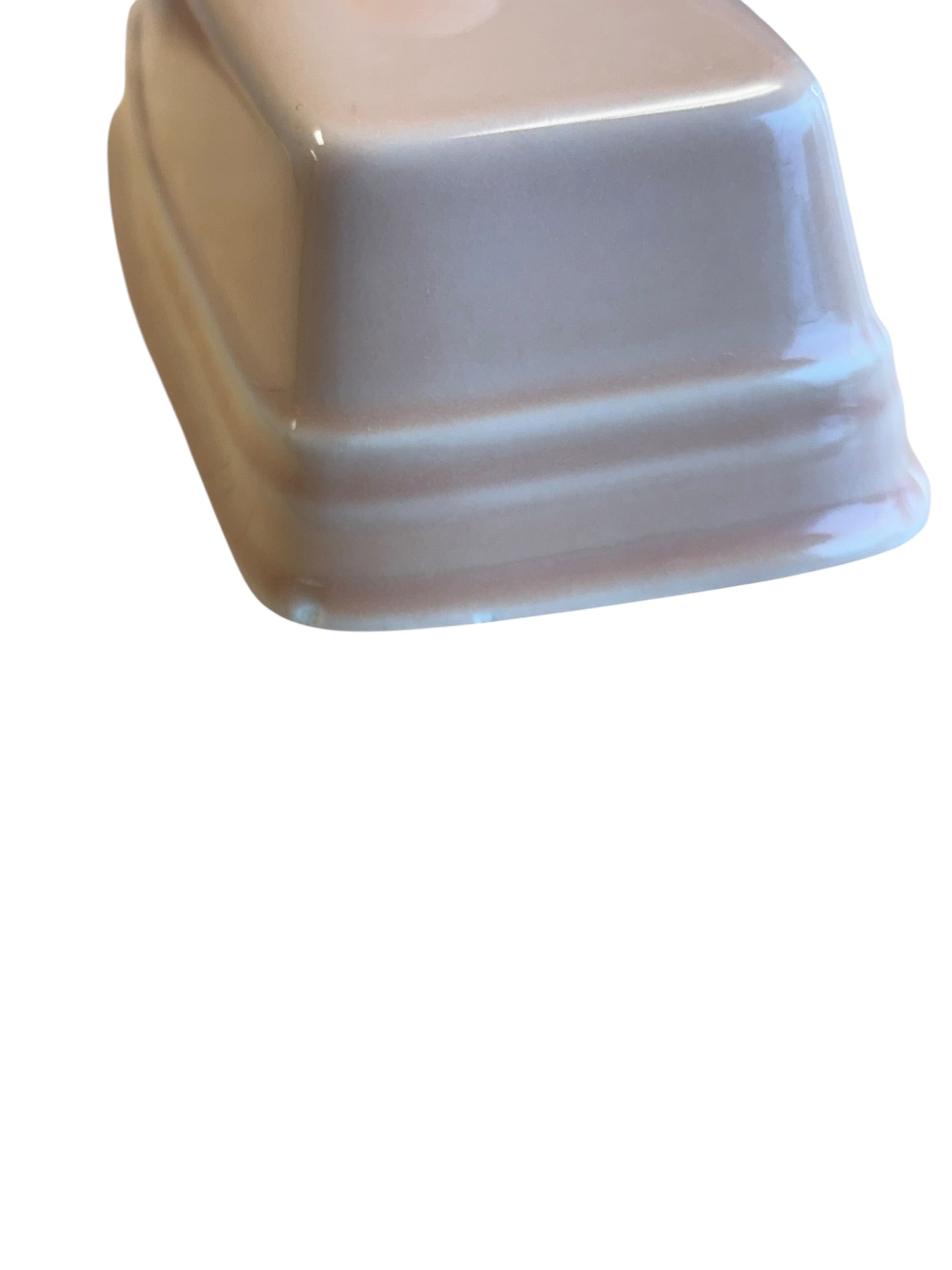 Fiesta Apricot Covered Butter Dish Small