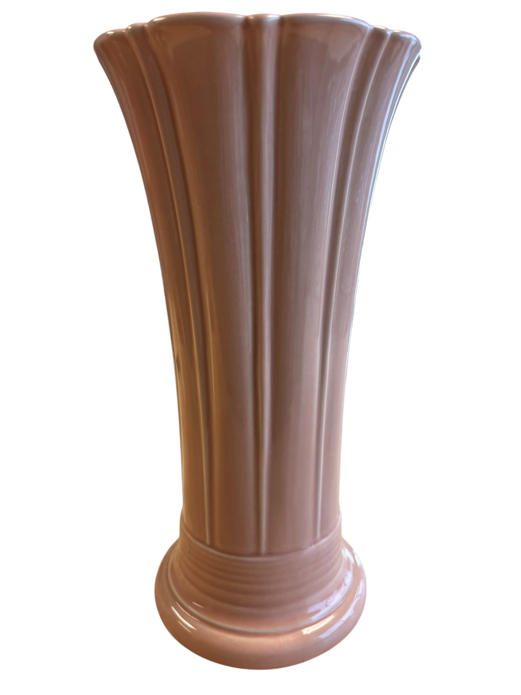 Fiesta Apricot Medium 9 5/8" Vase Medium Flared Vase