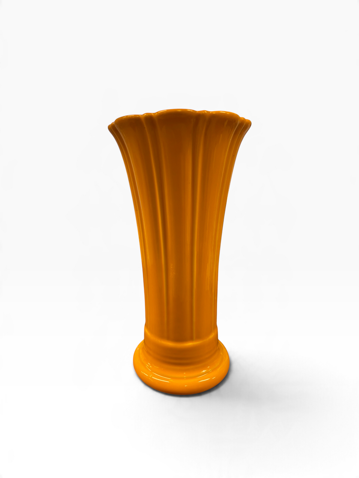 Fiesta Butterscotch Medium 9 5/8" Vase Medium Flared Vase