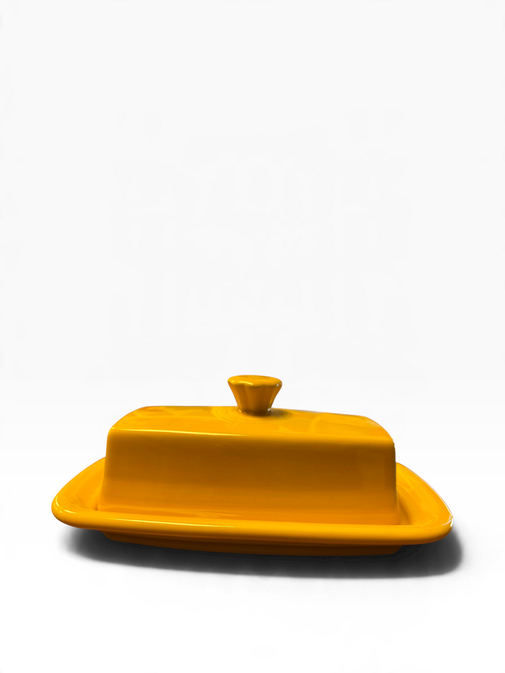 Fiesta Daffodil Extra Large Butter Dish X-Large Butter Dish