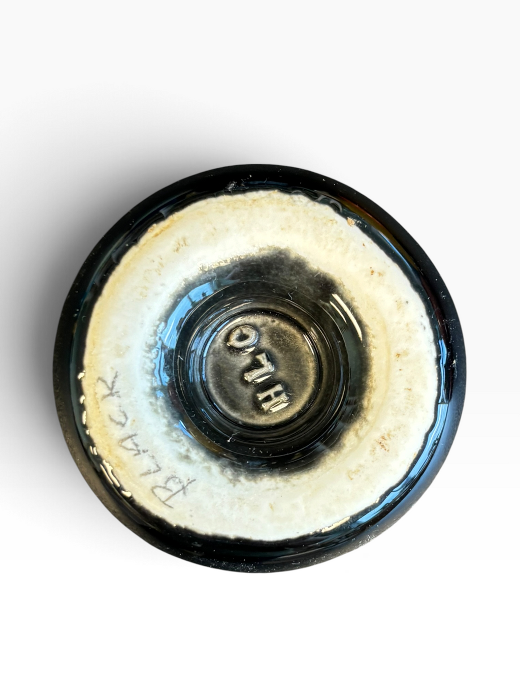 Tri-State Pottery Festival Official Doorknob in Fiesta Black | HLC Toss Game