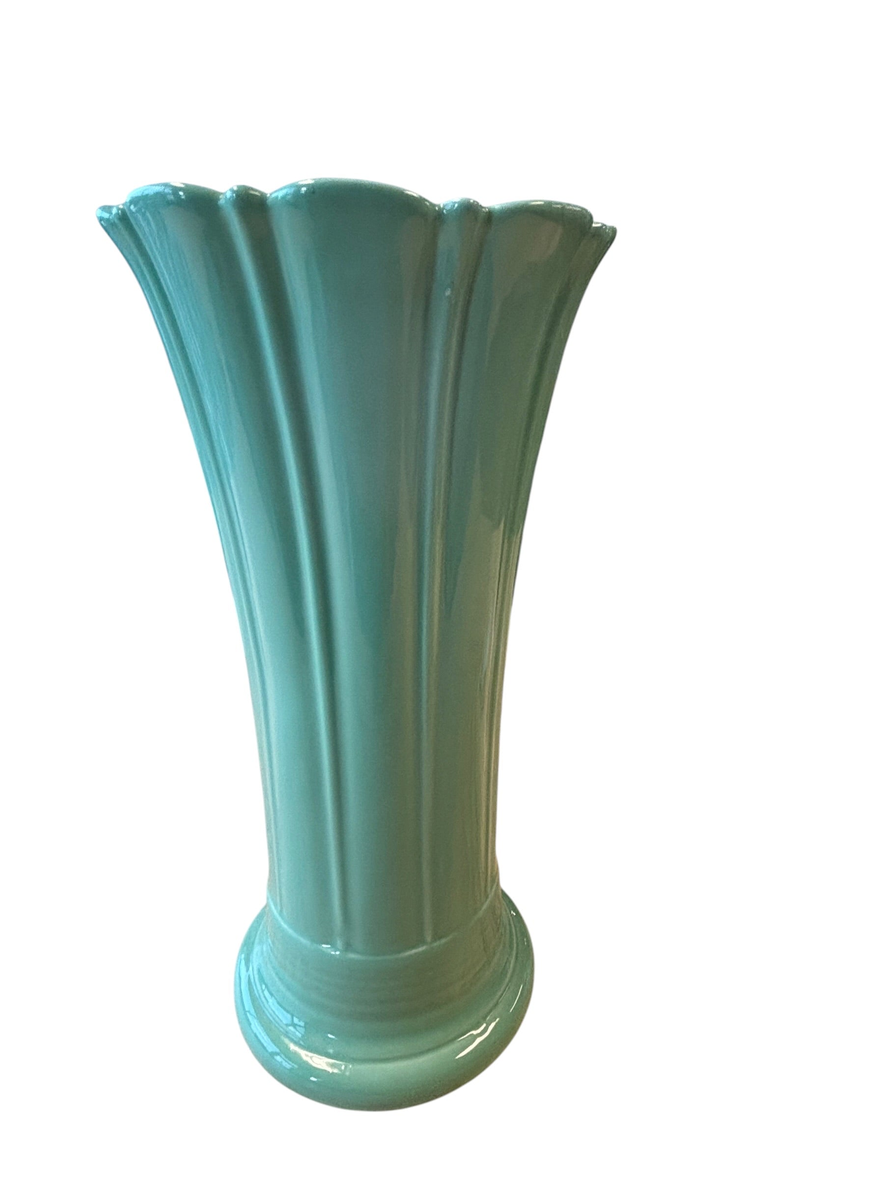Fiesta Sea Mist Medium 9 5/8" Vase Medium Flared Vase
