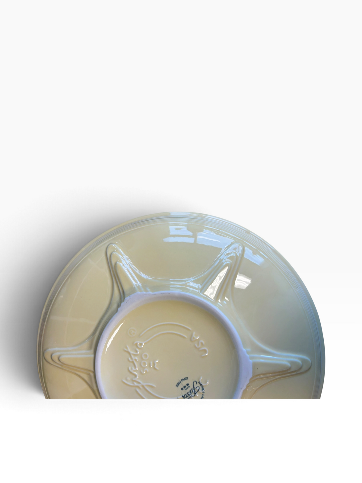 Fiesta Yellow Presentation Bowl NIB 11.5"