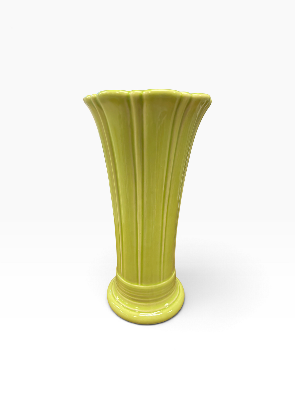 Fiesta Lemongrass Medium 9 5/8" Vase Medium Flared Vase
