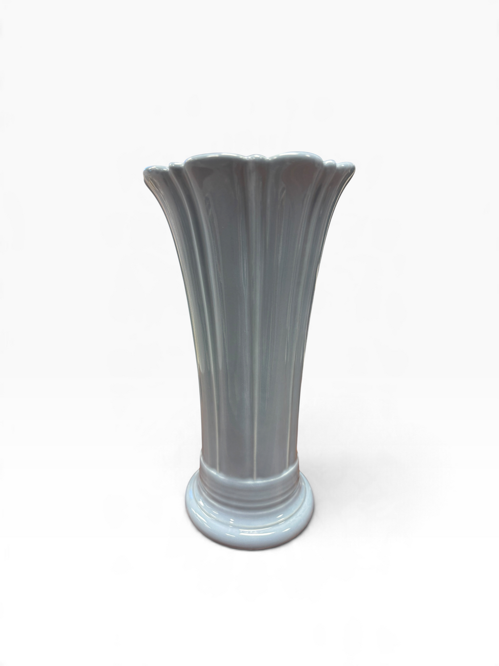 Fiesta Periwinkle Medium 9 5/8" Vase Medium Flared Vase