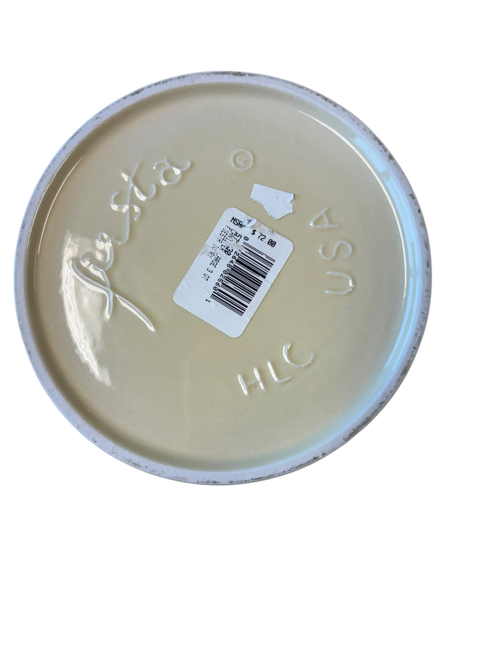 Fiesta Ivory 3 Quart Canister Large Canister