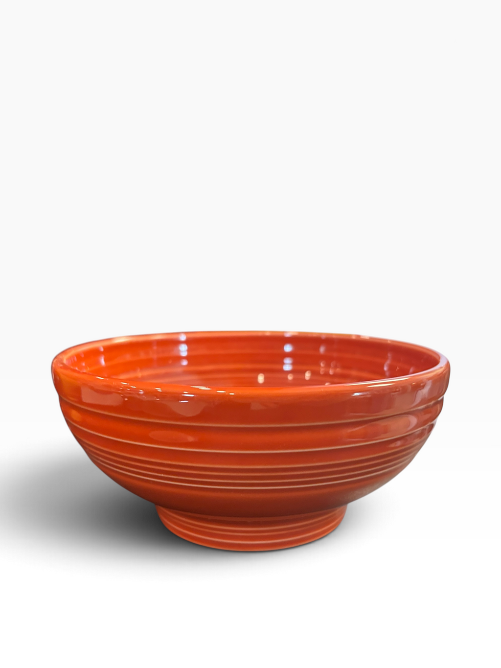 Fiesta Paprika Medium Footed Bowl 6" Rice Bowl