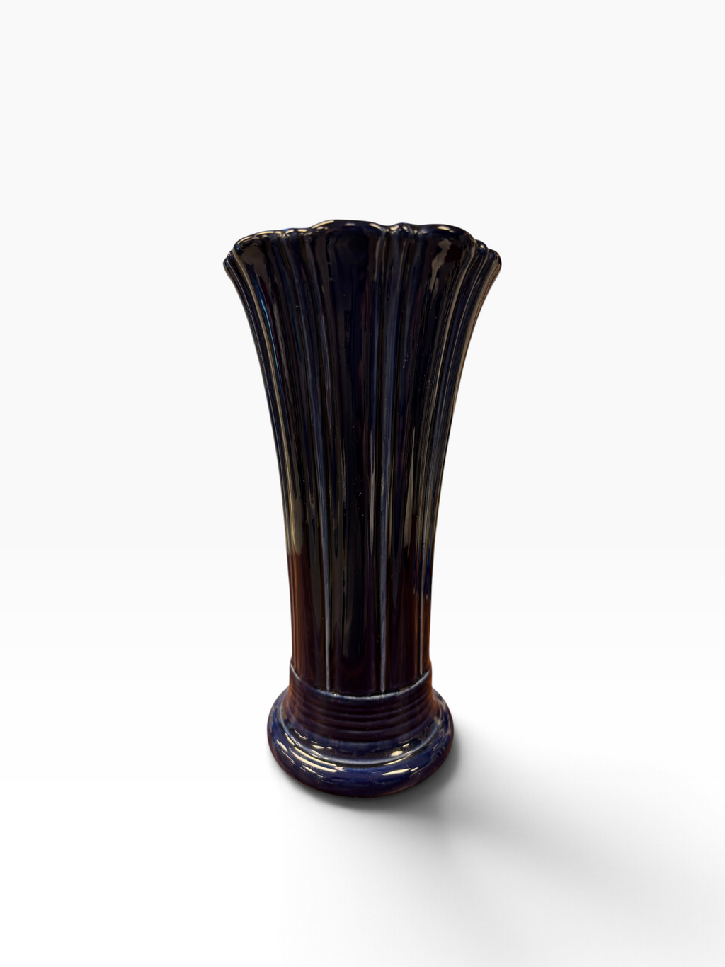 Fiesta Cobalt Medium 9 5/8" Vase Medium Flared Vase
