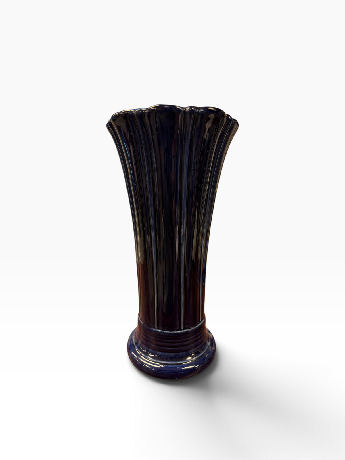 Fiesta Cobalt Medium 9 5/8" Vase Medium Flared Vase