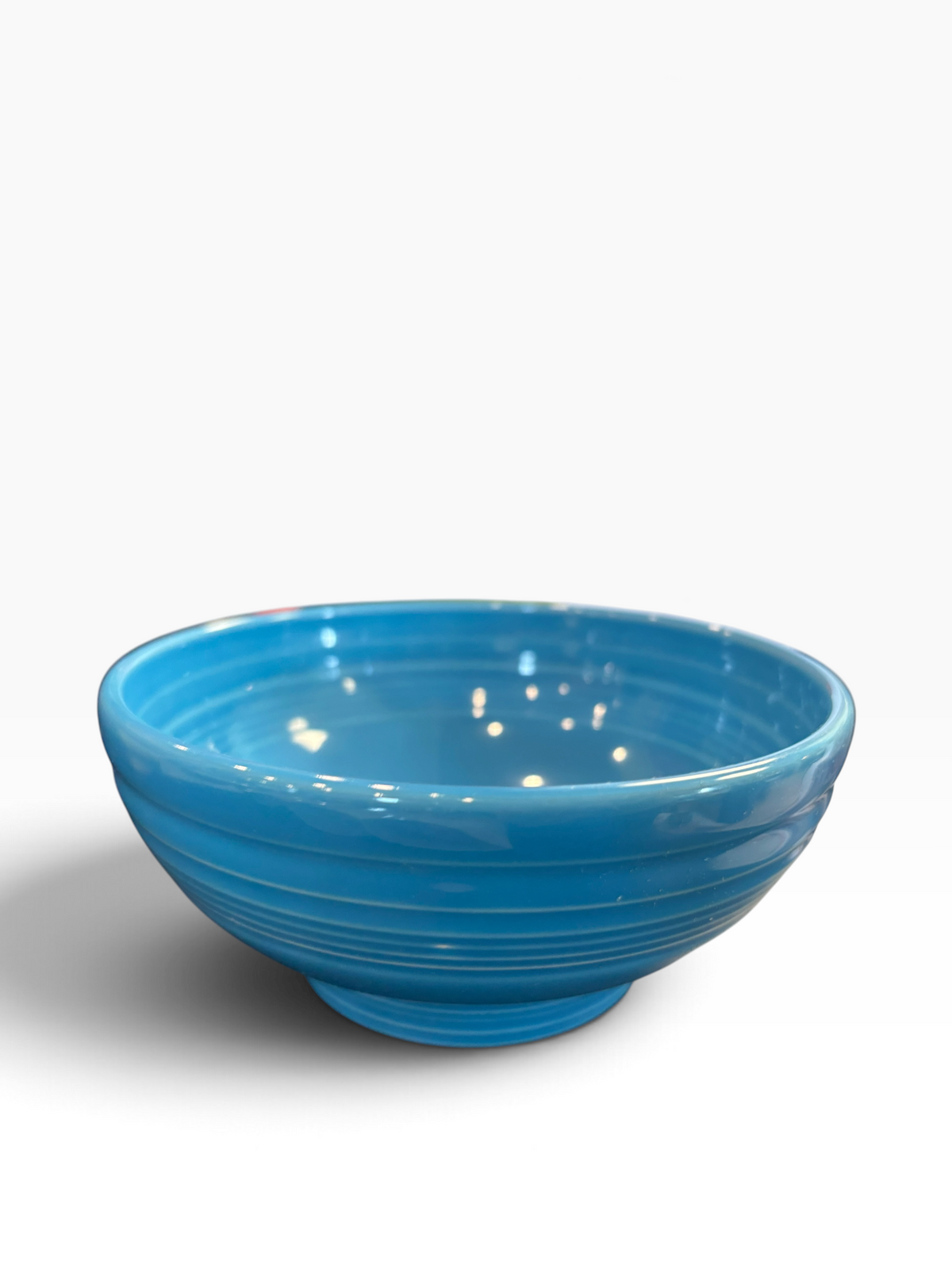 Fiesta Peacock Medium Footed Bowl 6" Rice Bowl