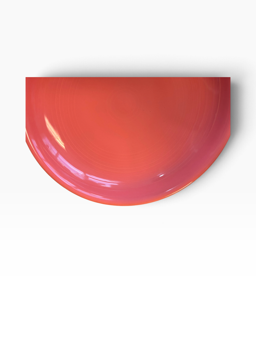 Fiesta Flamingo Presentation Bowl NIB 11.5" Dillard's Exclusive HTF Original Receipt
