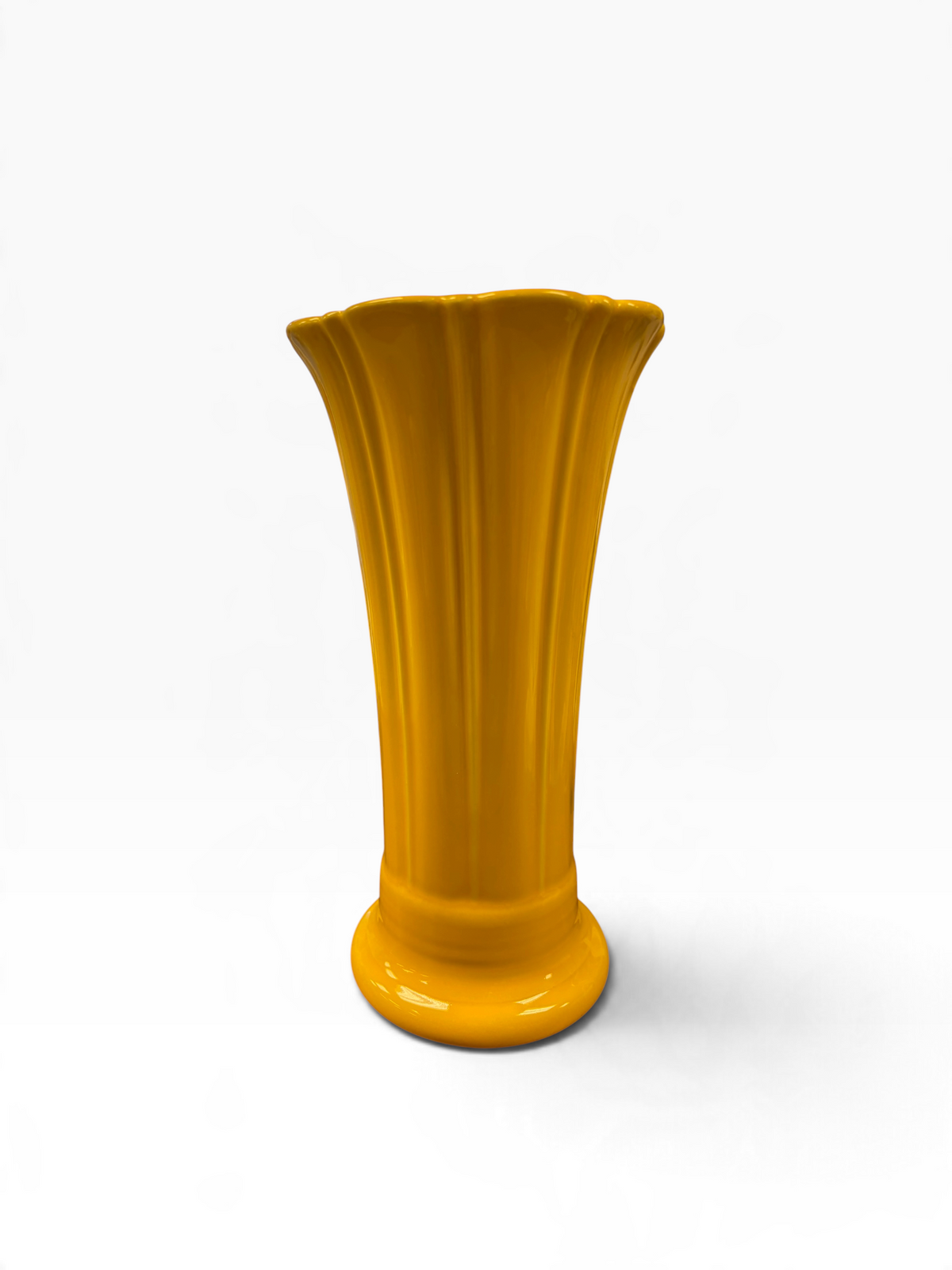Fiesta Daffodil Medium 9 5/8" Vase Medium Flared Vase