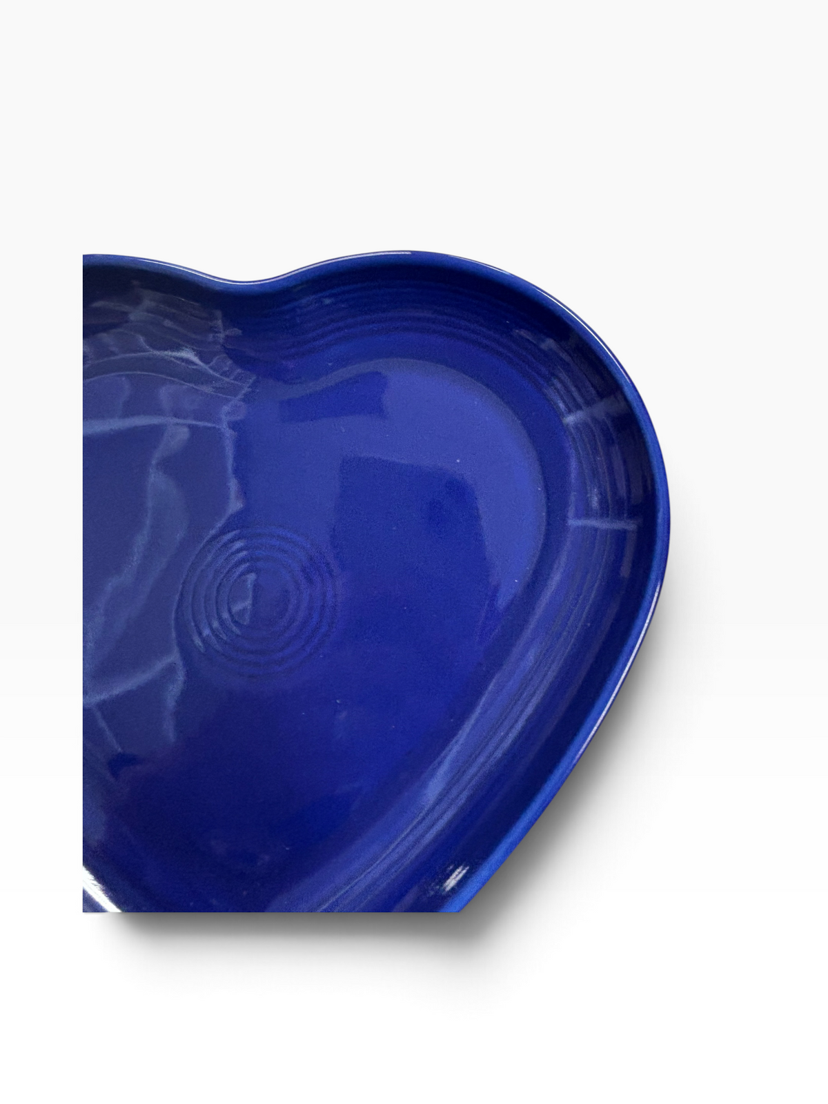 Fiesta Twilight Heart Plate Heart Shaped Plate 9"
