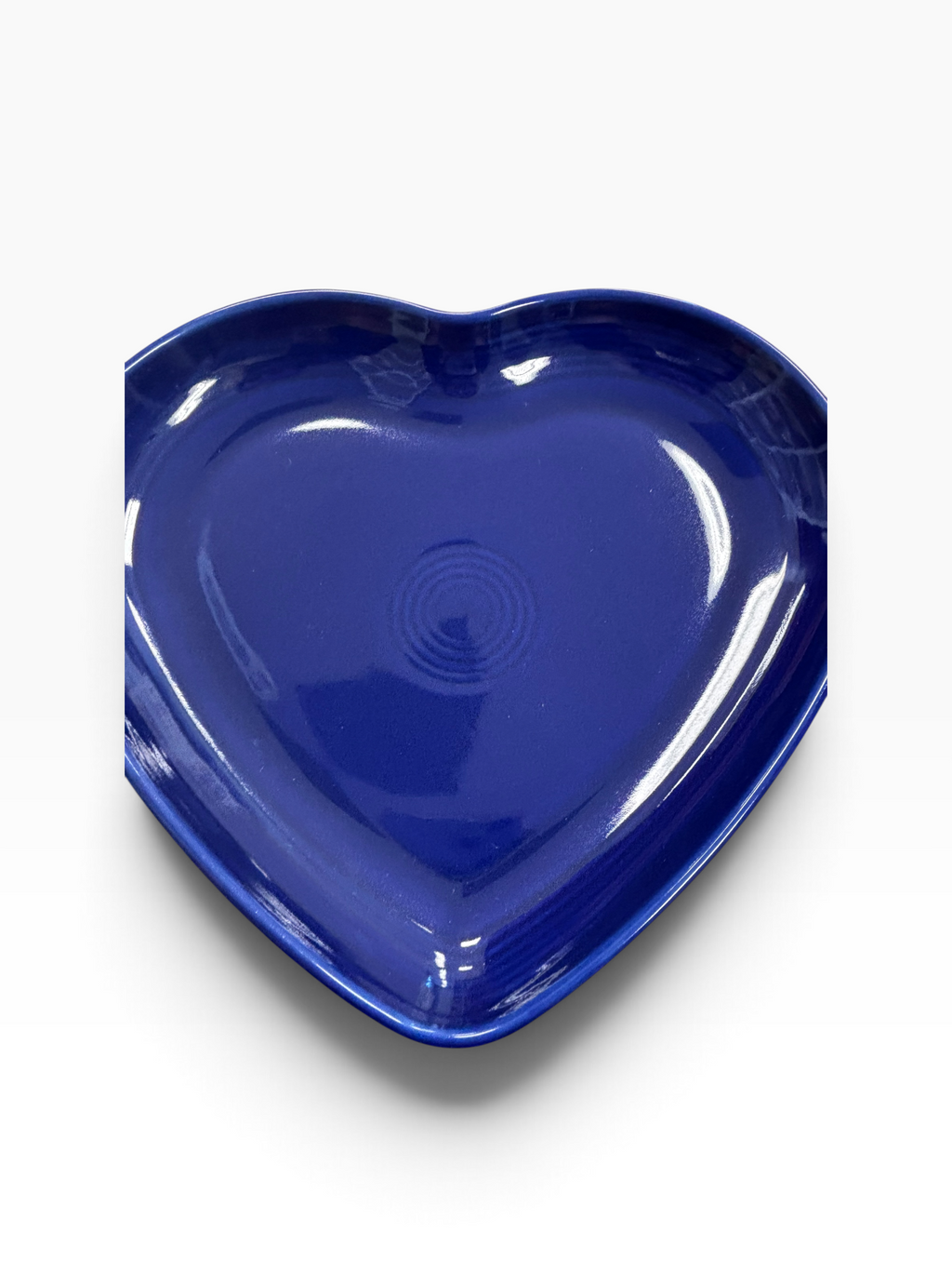 Fiesta Twilight Heart Plate Heart Shaped Plate 9"